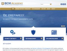 Tablet Screenshot of bcmacademy.nl